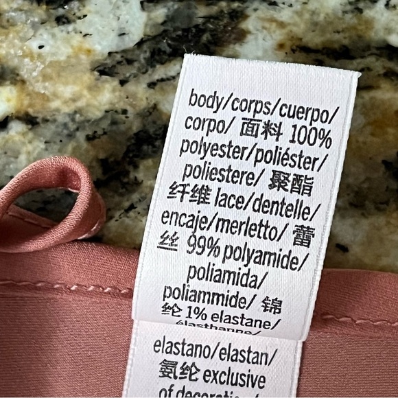 Vintage Victoria Secret Y2K Camisole Lace Trim Pink M Whimsy Cottage Core Retro - Picture 7 of 10